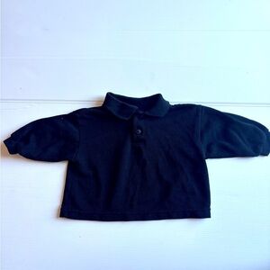 Vintage Black Polo Shirt 18 Months